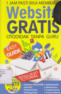 1 Jam Pasti Bisa Membuat Website Gratis Otodidak Tanpa Guru