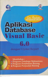 Aplikasi Database Visual Basic 6.0