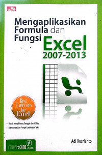 Mengaplikasikan Formula dan Fungsi Excel 2007-2013